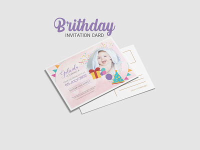 Celebration Invitation Card Design anniversary birthday birthday party card design celebration invitation invite party wedding wedding invitation