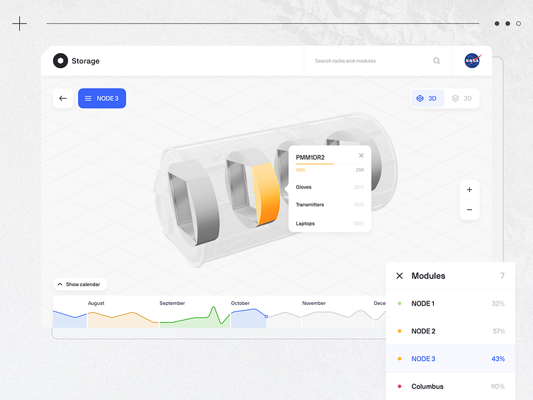 NASA ISS - Management Interface by Lay on Dribbble