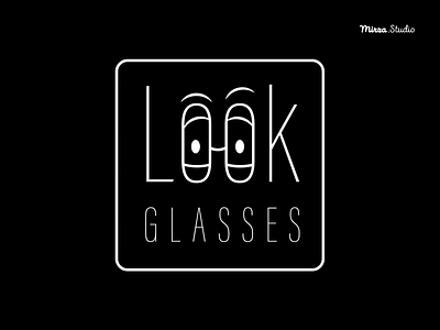 Logo Motion | Glasses 🤓 animation app blink brand branding design eye eyeglasses eyes eyewear glasses graphic design illustration logo look motion graphics see sunglasses ui ux