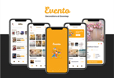Evento app Ui designs app app design app homepage branding dashboard design freelance full app design homepage illustration landing page logo trending trends ui ui trends uidesign uiux ux web design