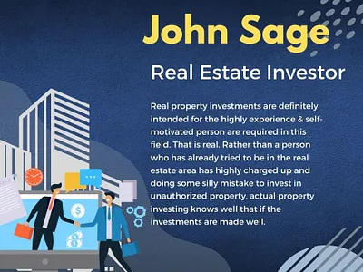 John Sage is highly experienced real estate businessman businessman development john sage property investor real estate service