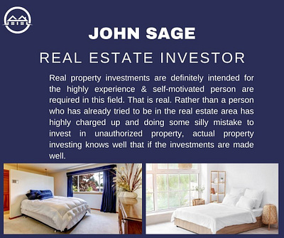 John Sage having high experience in real estate businessman development john sage property investor real estate service