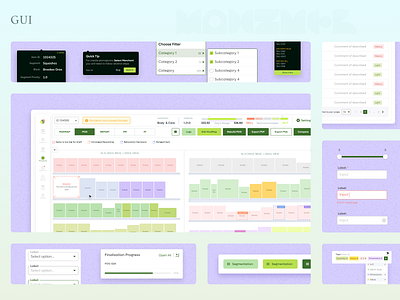 GUI Design app branding design gui input interface logo modal pages pagination tabbar ui user ux web