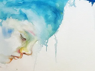 Creation art canvas character drawing paint traditionalart watercolor