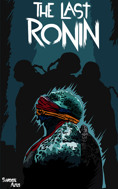 Lasr Ronin character design design digital art graphic design illustration tmnt vector