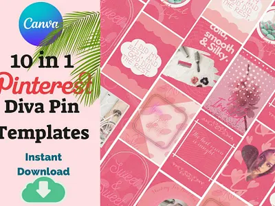 10 Diva Pinterest Pin Templates design pins diva pinterest pins pins pintererst pintererst pin pintererst templates pinterest pin ads