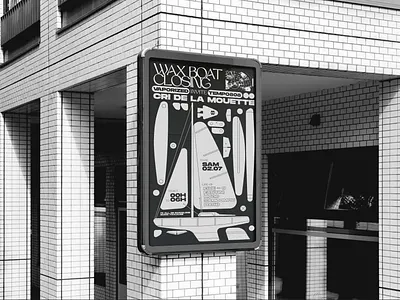 Poster Design boat branding design font graphic illustration layout logo poster print type