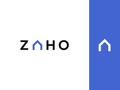 ZAHO logo brand brand identity design graphic design logo real estate