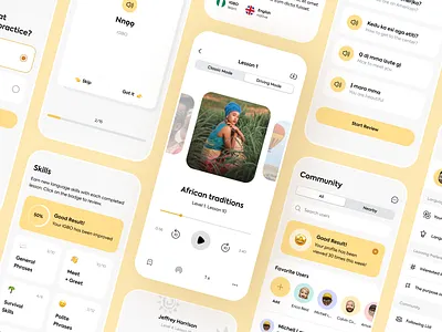 African language learning app 🤩 african community african culture ios app learning learning language