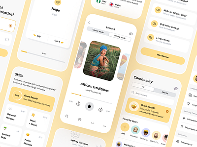 African language learning app 🤩 african community african culture ios app learning learning language