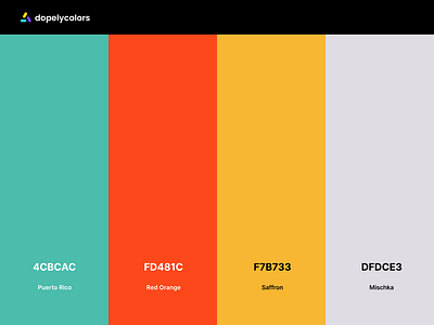 Brilliant Color Palette for Designers branding color color name color palette color scheme colorful colors design dopely hex code illustration logo ui ux vector