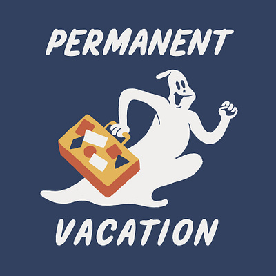 Permanent Vacation illustration michaeleugene