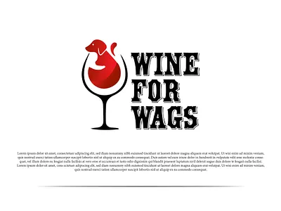 Wine Dog logo branding design dog logo hasib hasib chowdhury icon illustration logo minimal