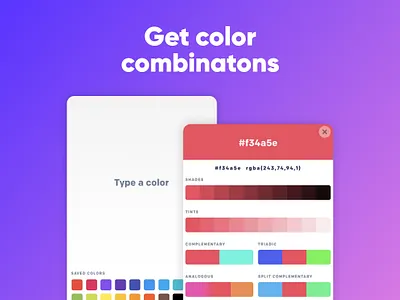 Color by Fardos - Browser Extension browser color picker design designer developer extension front end gradients graphic design graphics site pallete ui ux