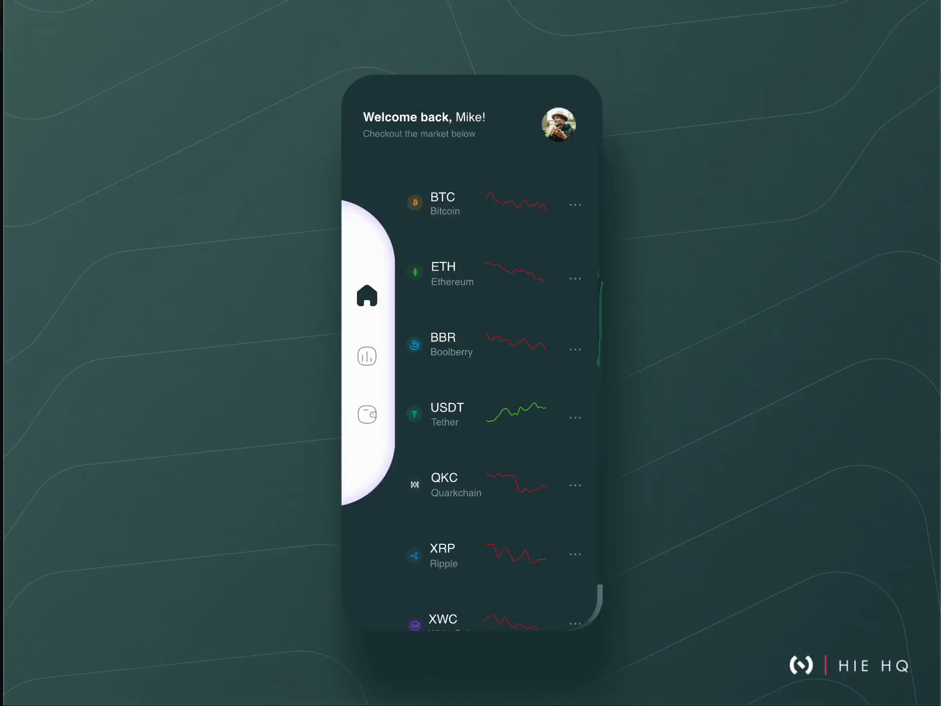 Crypto trading app by Ashi Srivastava for Brim Labs on Dribbble