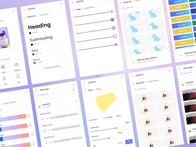 Designing user-friendly libraries app control design e commerce ecommerce flow graphic design interaction interface libraries panel process product design prototype ui ui design user experience ux web wireframe