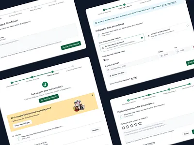 Supporting nonprofits flow - Vendredi action confirmation engagement flow form funnel nonprofit product stepper steps tunnel ui ux