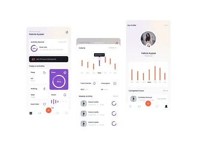 Exercise Tracker App UI