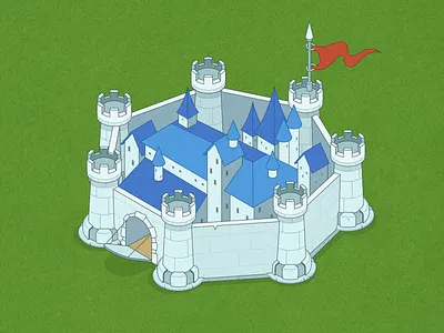 Illustration for game digital flag game game graphics illustration illustration for game illustrator isometry lock nature vector