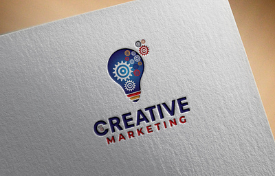 Creative Marketing brand creative idea logo logodesign