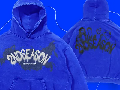 2ND SEASON Band Clothing/Merch Design Concept branding clothing design logo merch music