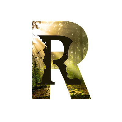 Single Letter | R design graphic design logo