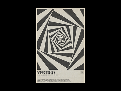 Vertigo design digitalart graphic design illustration poster typography ui vector