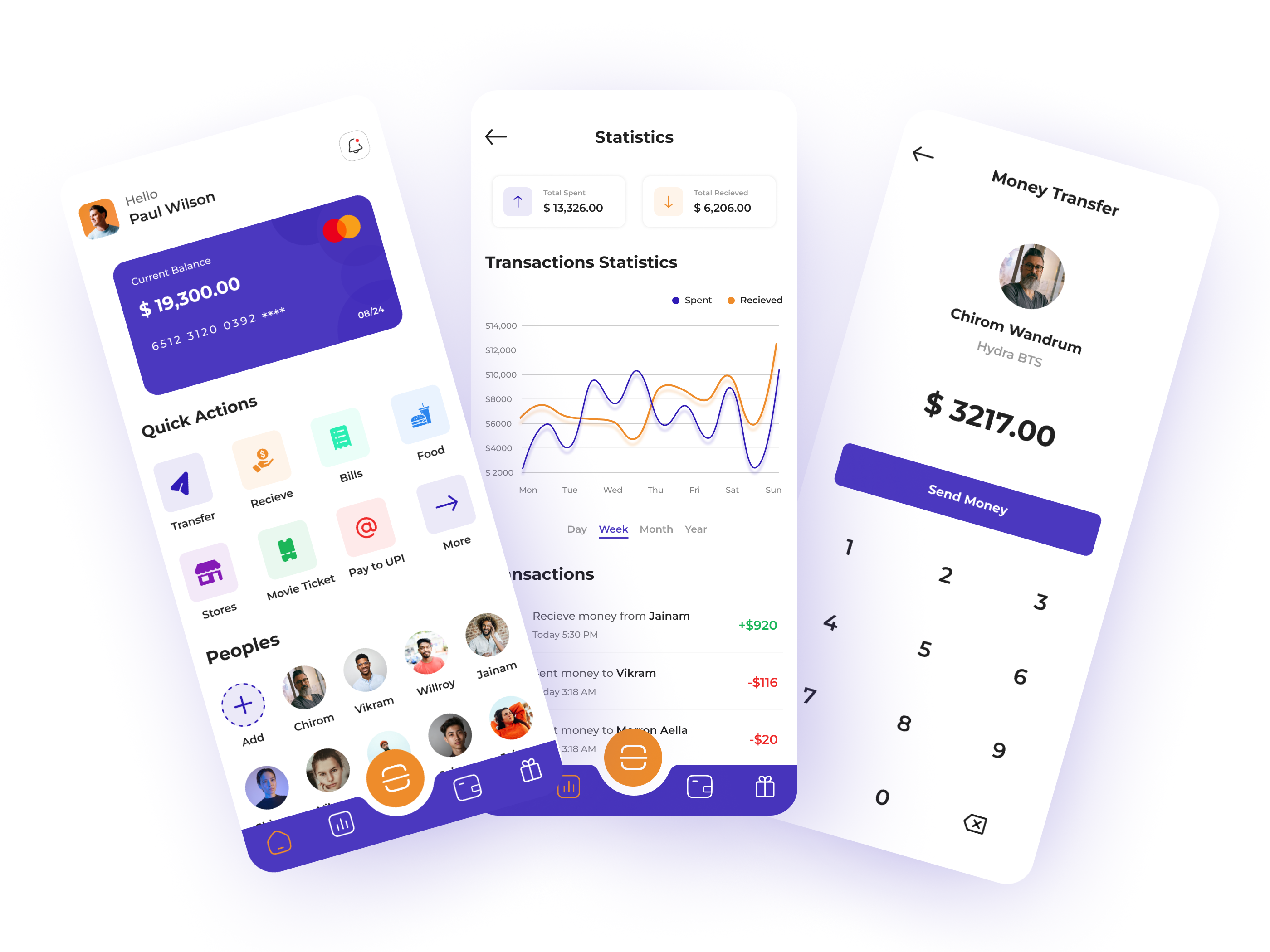 Example of Mobile App UI UX Design