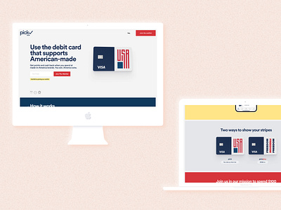Pick USA - Financial Technology Company adobe creativity daily ui digital studio figma fintech ui ux web designer web development webflow webflow showcase website development agency