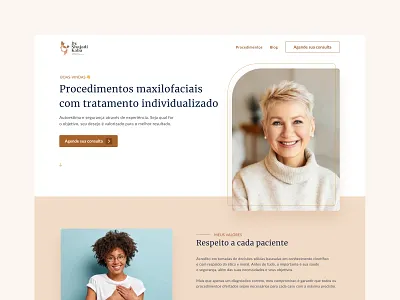 Site - Dr. Shajadi Kaba care dentist doctor dr jonas milan ui ui design uiux web webdesign website