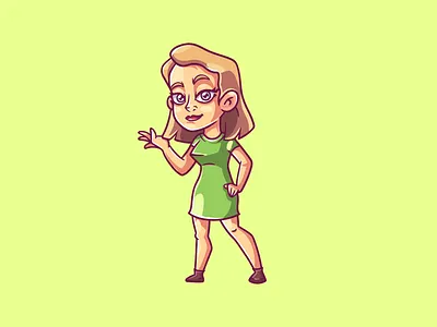 Character Design branding character character design design girl girl design graphic design illustration logo logo design ui ux vector woman woman design