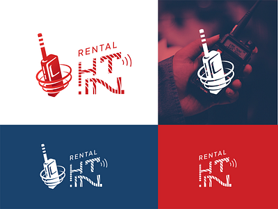 Rental HT.In Responsive Logo brand identity branding corporate logo creative logo design graphic design handy talkie ht logo logo logo branding logo design logo event logo illustration logomark logotype responsive logo walkie talkie