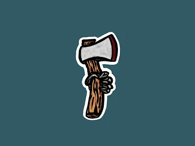 Axe to After Effects adobe after effects animation axe gif illustration imac motion design motion graphics procreate