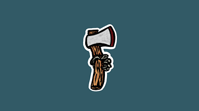 Axe to After Effects adobe after effects animation axe gif illustration imac motion design motion graphics procreate