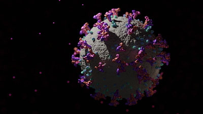 Coronavirus 3d biology coronavirus cover art design graphic design illustration science scientific illustration