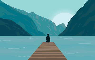 Flat Illustration design flat graphic design illustration vector