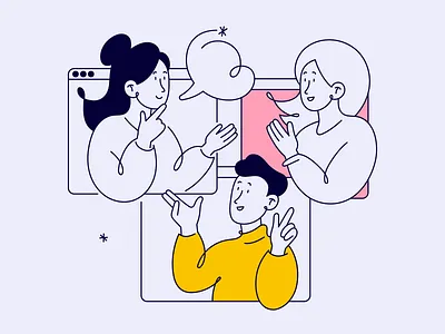 ТренингСпэйс Митинг business design dialog digital discussion illustration illustrator line meeting one line one line illustration trainingspace ts vector митинг тренингспэйс митинг тс