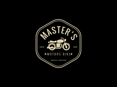 Motor Bike company logo brand identity branding branding design business logo business logo maker design emblem logo flat minimal logo graphic design illustration logo logodesign minimal logo minimalist logo