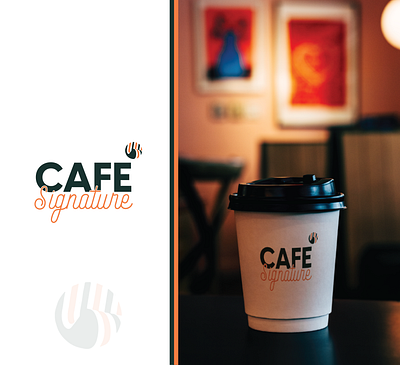 Cafe Logo brandidentity branding branding design design fashion graphic design illustration logo motion graphics typography vector