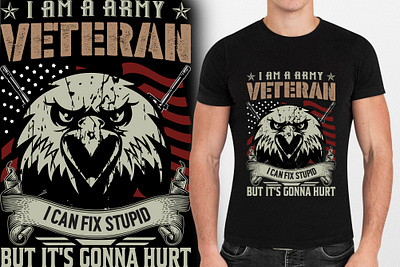 Veteran T Shirt Design veterans america