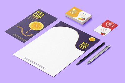 Helgud visual identity branding graphic design logo mini guide visual identity