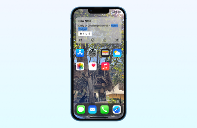 Daily UI Challenge Day 65 - Notes Widget 100dayuichallenge dailyuichallenge day65 design mobile noteswidget ui uiuxdesign ux