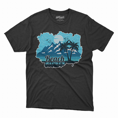 life is better at the beach t-shirt bulk t shirt graphic t shirt graphic t shirt design merch by amazon retro vintage t shirt summer t shirt summer t shirt design t shirt t shirt design vintage t shirt vintage t shirt design