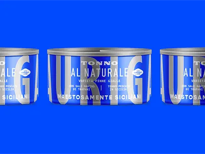 Tonno Auriga branding graphic design made in italy minimal packaging sicily tonno tuna tuna packaging vector