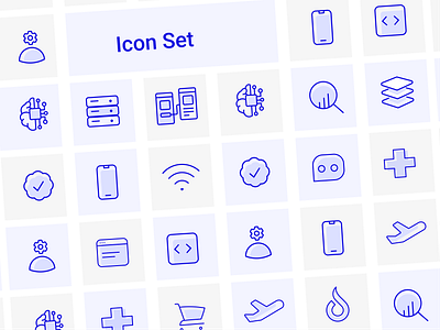 Icon Set ai brandidentity branding creativeprocess design designalchemy dribbbledesign graphic design illustration logo ui uiux vector