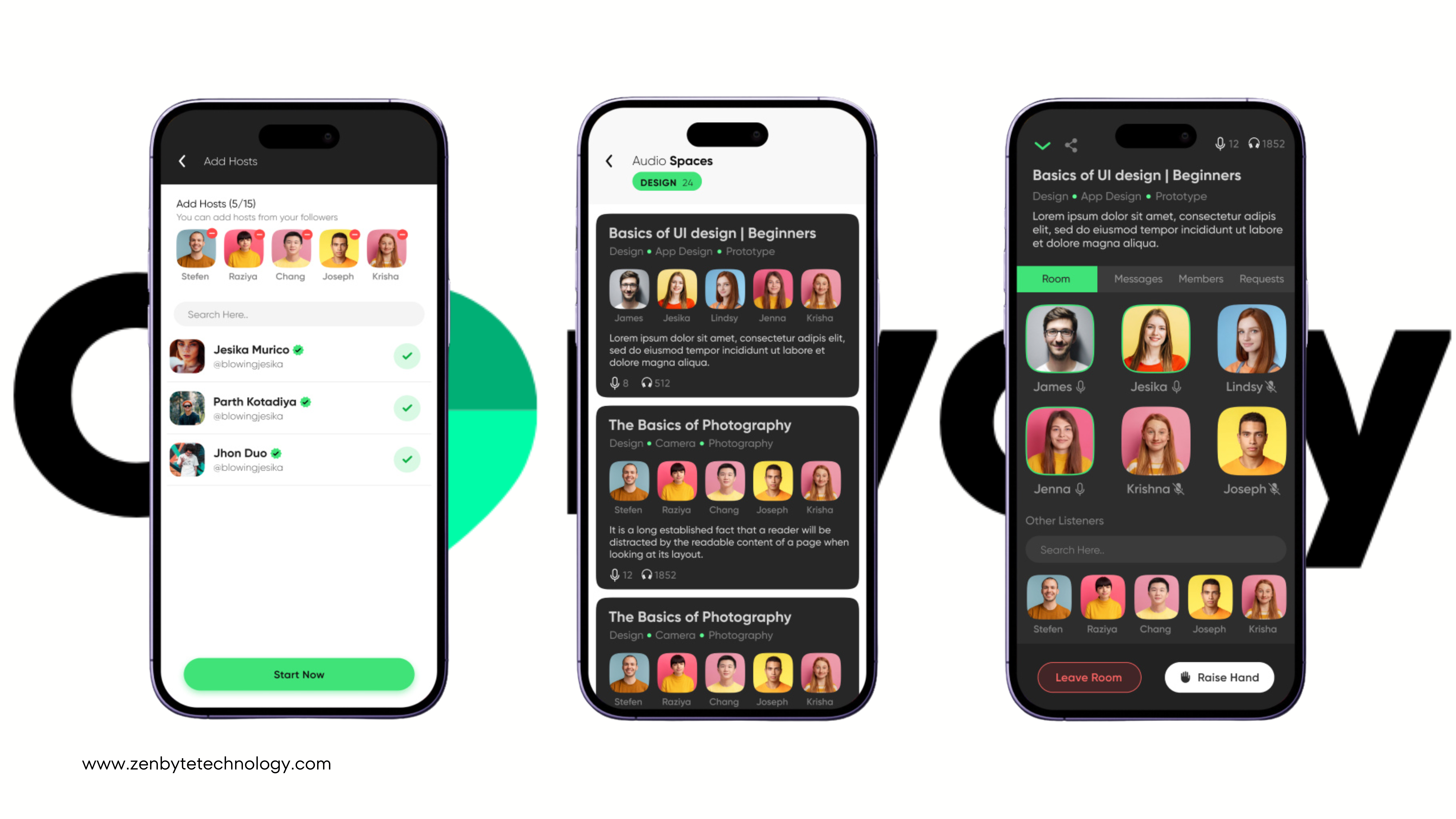 Example service media