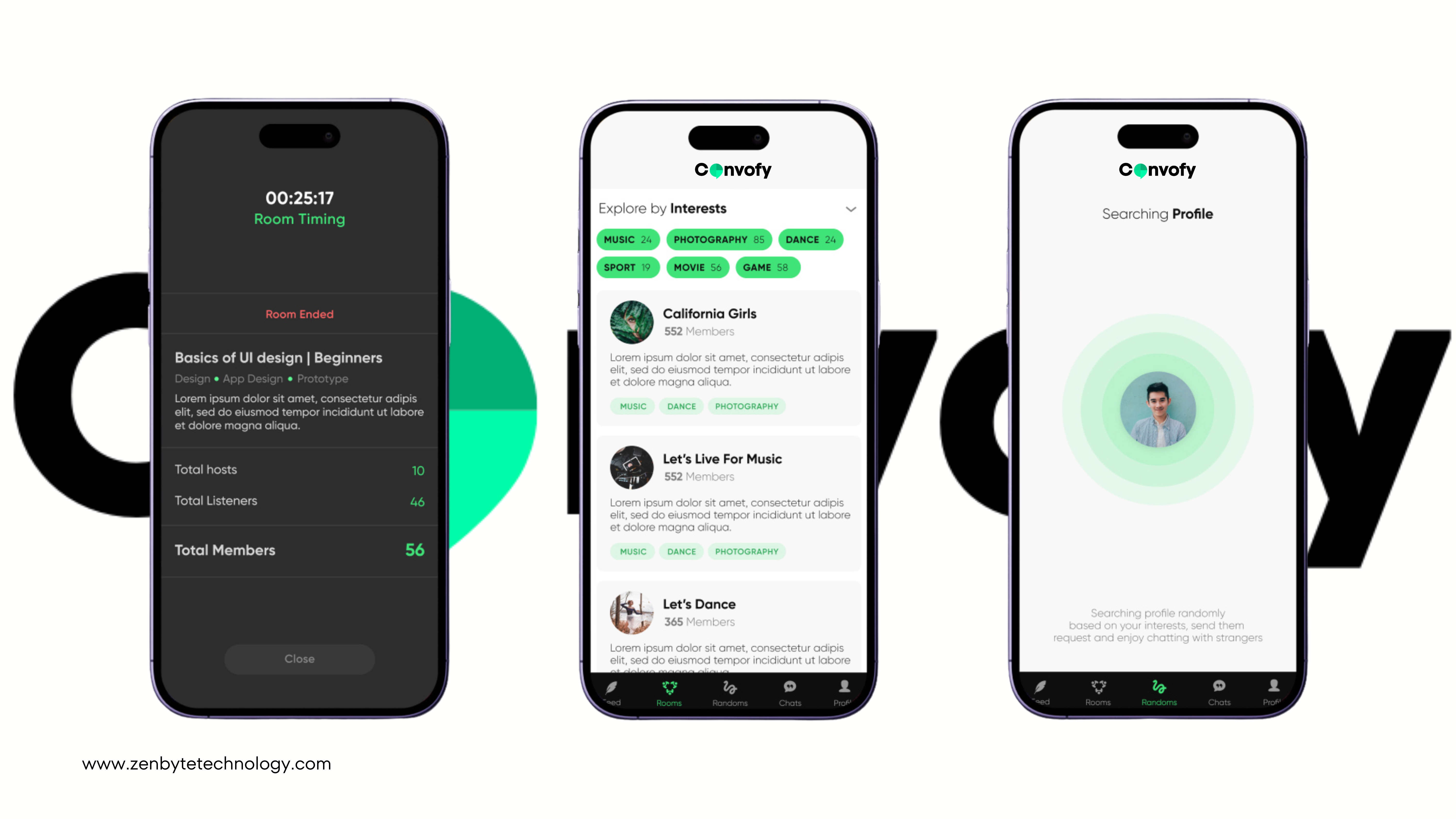 Example service media