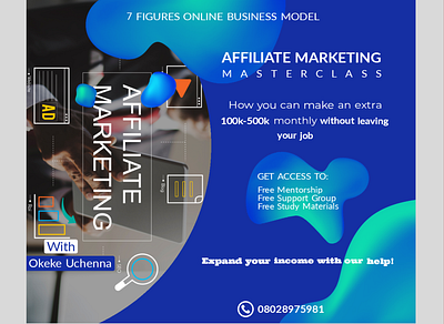 Affiliate Marketing Flier branding graphic design