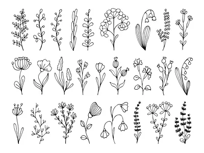 Wildflowers element