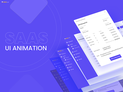 SaaS App Animation app best design motion graphics typography user experience ux ux design web design website